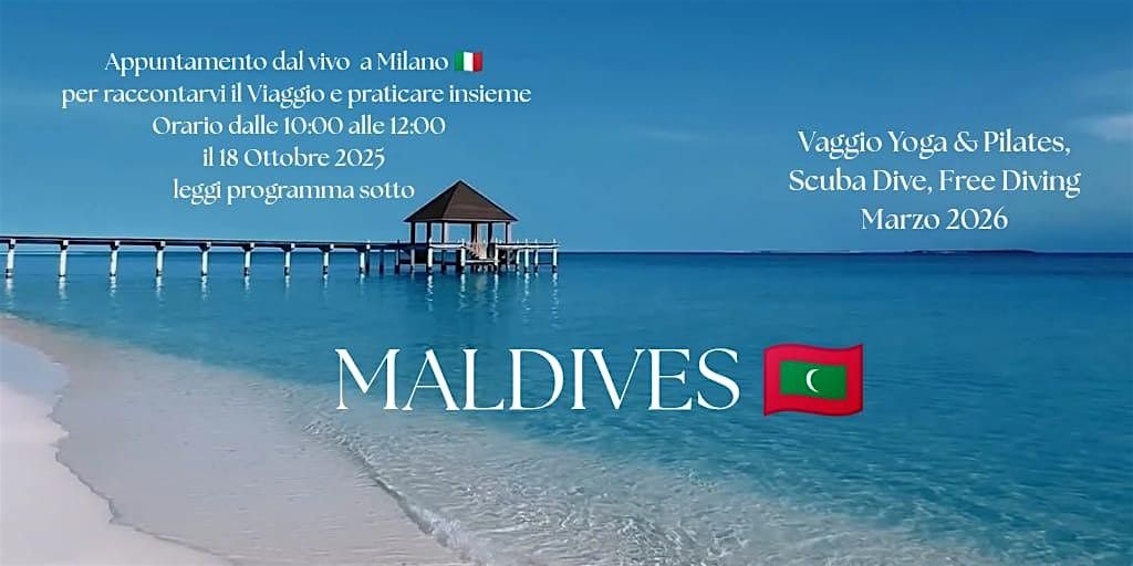 PILATES &amp; YOGA: IL NOSTRO VIAGGIO INSIEME ALLE MALDIVE.
