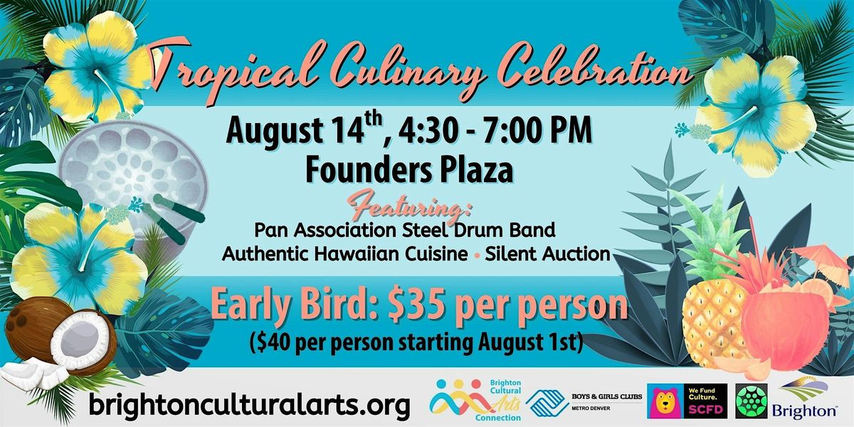 Tropical Culinary Celebration, 14 August | Event in Brighton | AllEvents