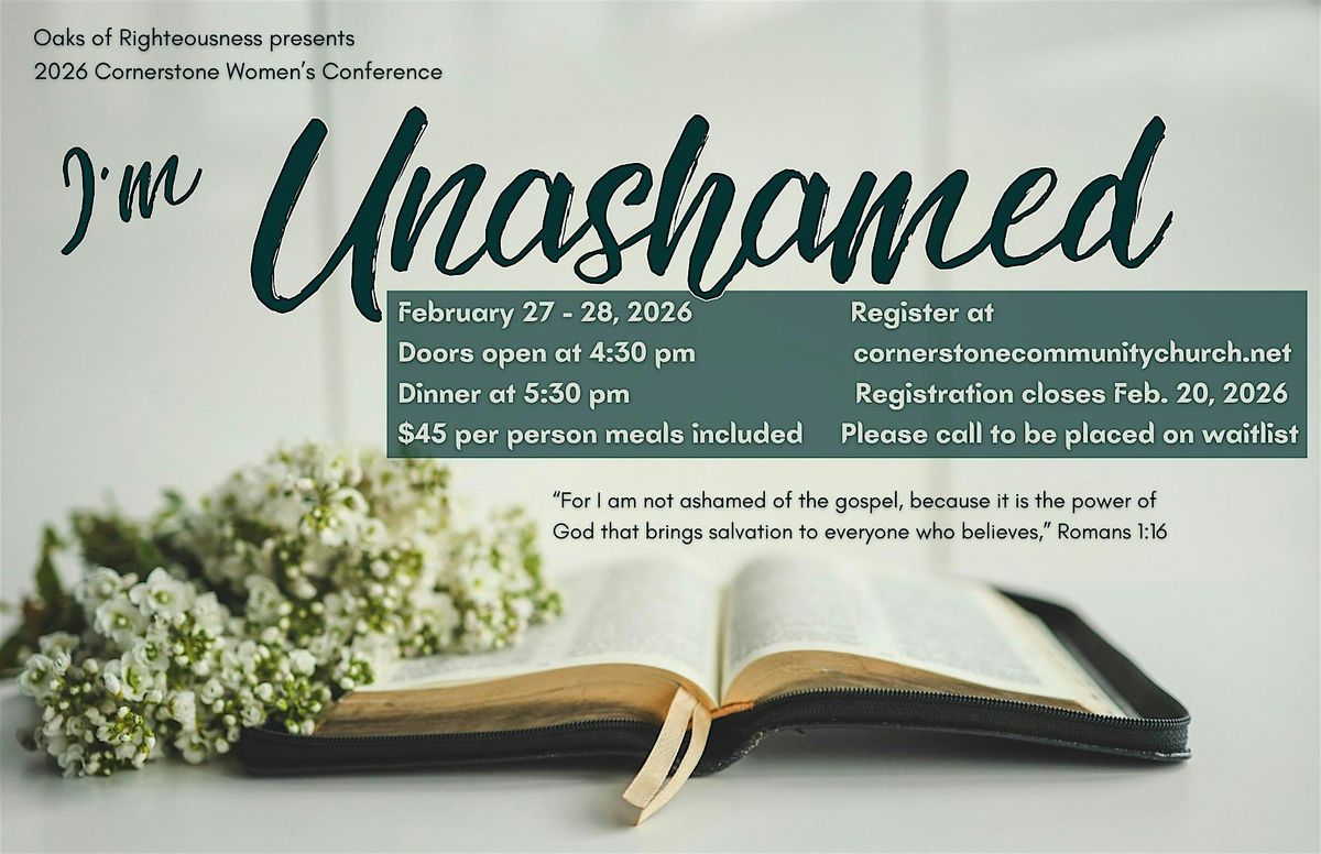 Cornerstone Community Church Women's Conference, 27 February | Event in Chariton | AllEvents