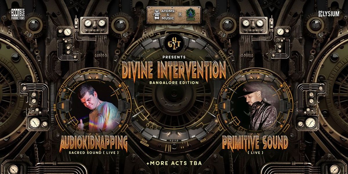 Audiokidnapping and Primitive Sound In Bangalore, 23 August | Event in Bangalore | AllEvents