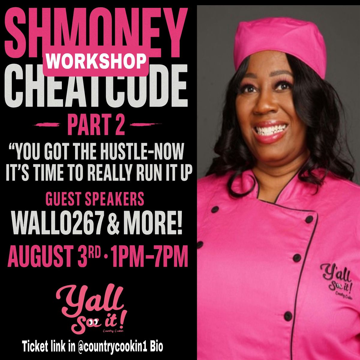 Shmoneyyy Cheatcode Workshop Part 2, 3 August | Event in Philadelphia | AllEvents