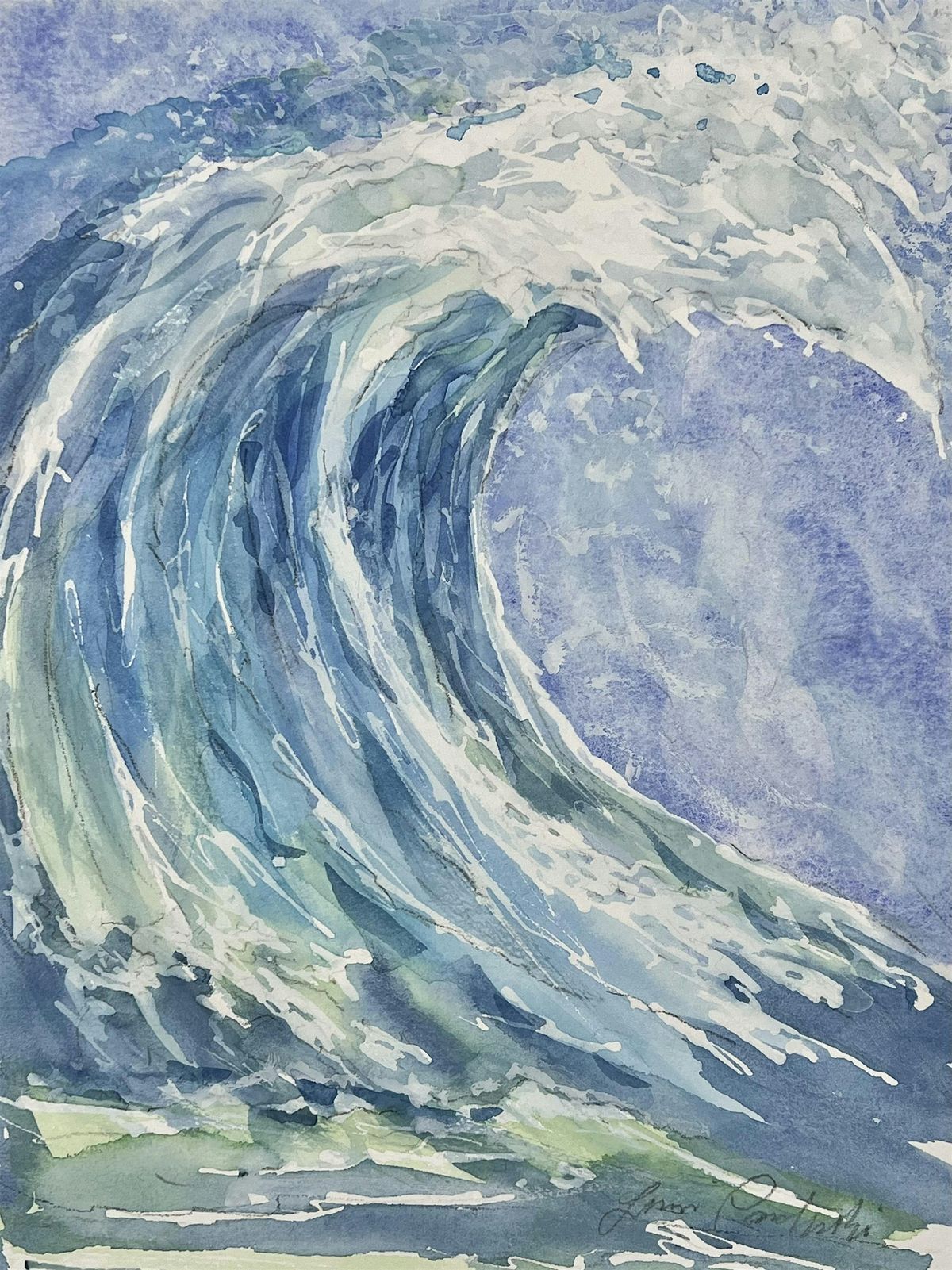 Watercolor Workshop-Wave, 16 July | Event in Charleston | AllEvents