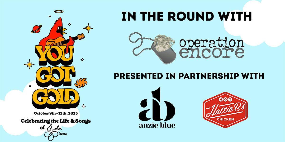 Songwriters in the Round: An Operation Encore Showcase at You Got Gold, 9 October | Event in Nashville | AllEvents