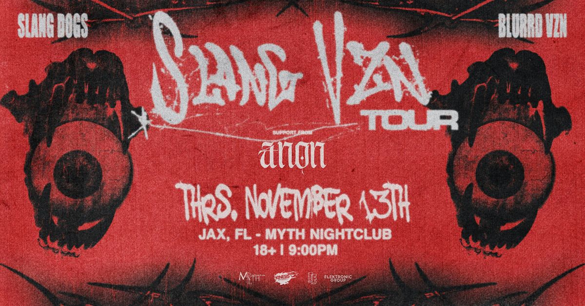 Electronic Thursdays Presents: Slang Vzn at Myth Nightclub | 11.13.25, 13 November | Event in Jacksonville