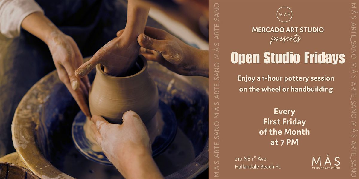 Open Studio Fridays: Try Pottery on the Wheel or Hand-building at MAS | Event in Hallandale Beach | AllEvents