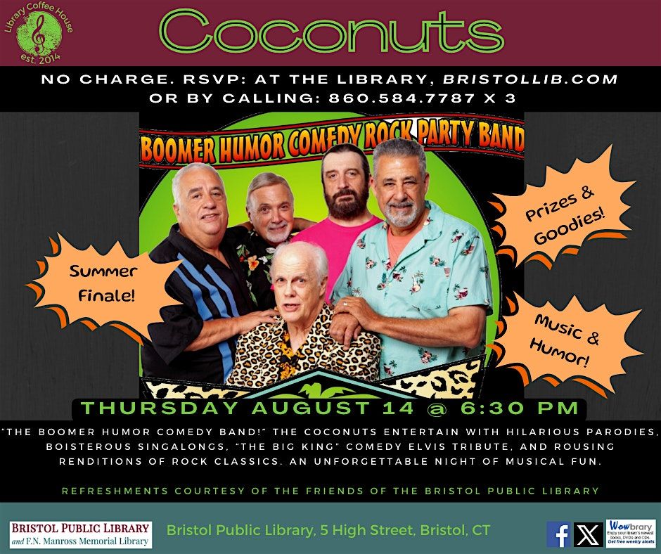 Coconuts @ the Summer Finale, 14 August | Event in Bristol | AllEvents