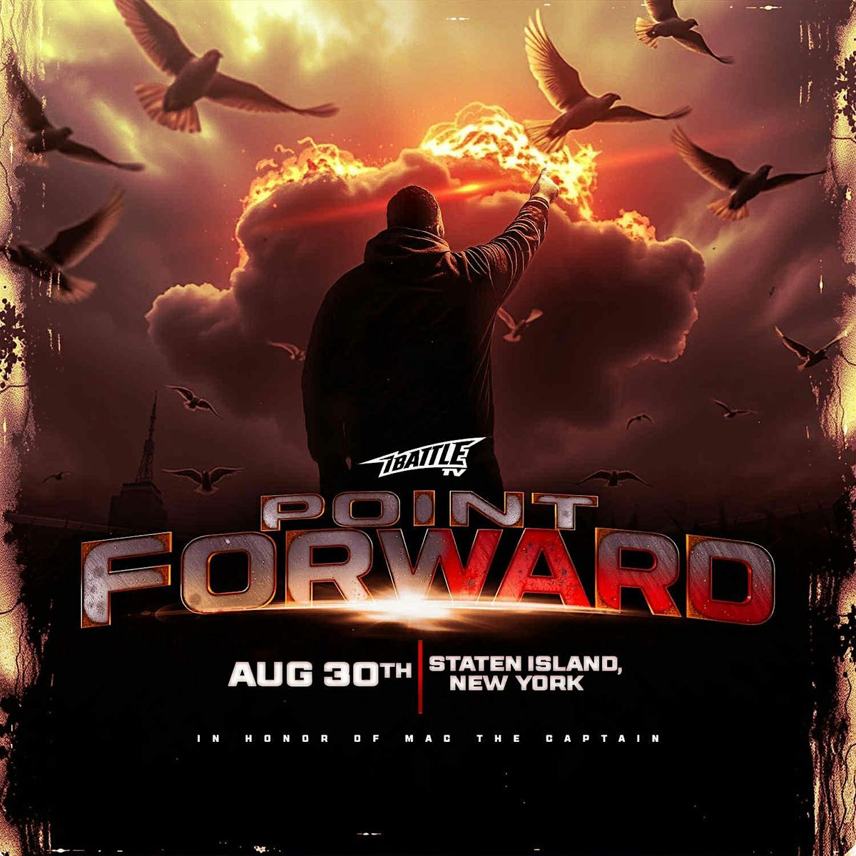 iBattleTV: POINT FORWARD (CAPTAIN'S CUP FINALS), 30 August | Event in Staten Island | AllEvents