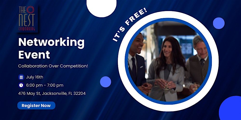 Networking Event: Cowford Business Club, 16 July | Event in Jacksonville | AllEvents