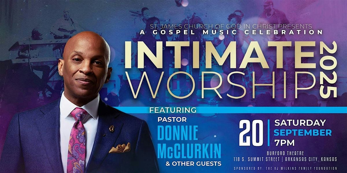 Intimate Worship 2025, 20 September | Event in Arkansas City | AllEvents