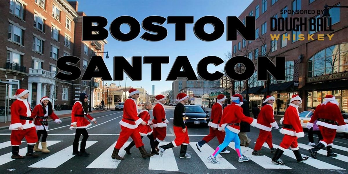 Boston Faneuil Hall Santa Bar Crawl