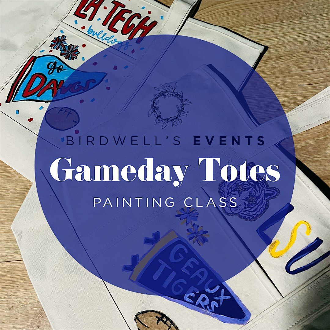 Game Day Totes Painting Class, 31 July | Event in Bossier City | AllEvents