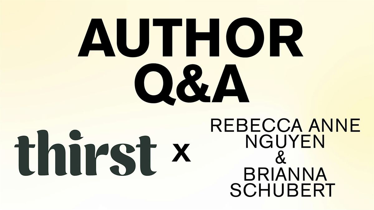 Rebecca Anne Nguyen in Conversation with Brianna Schubert, 25 July | Event in Milwaukee | AllEvents