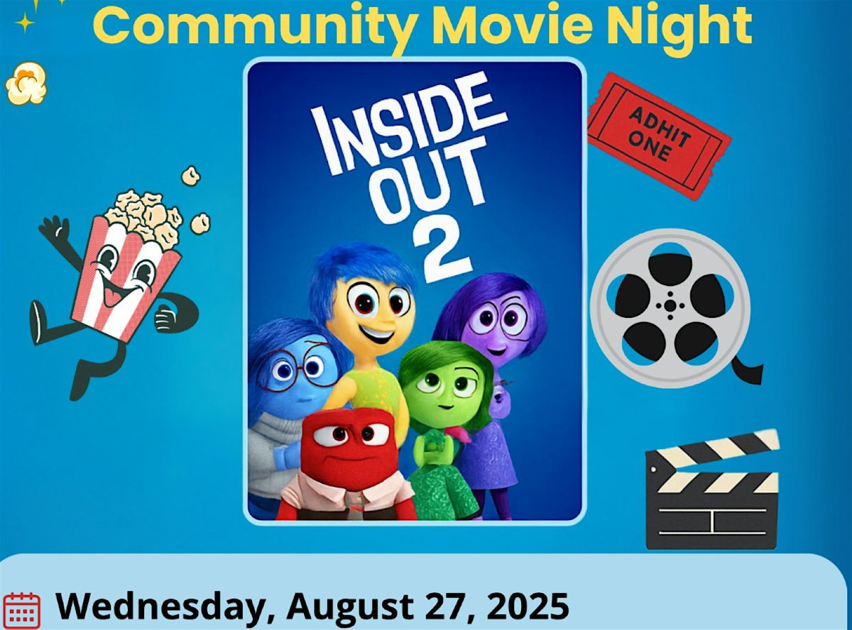 FREE COMMUNITY MOVIE NIGHT - AUGUST 27TH, 27 August | Event in Neptune City | AllEvents