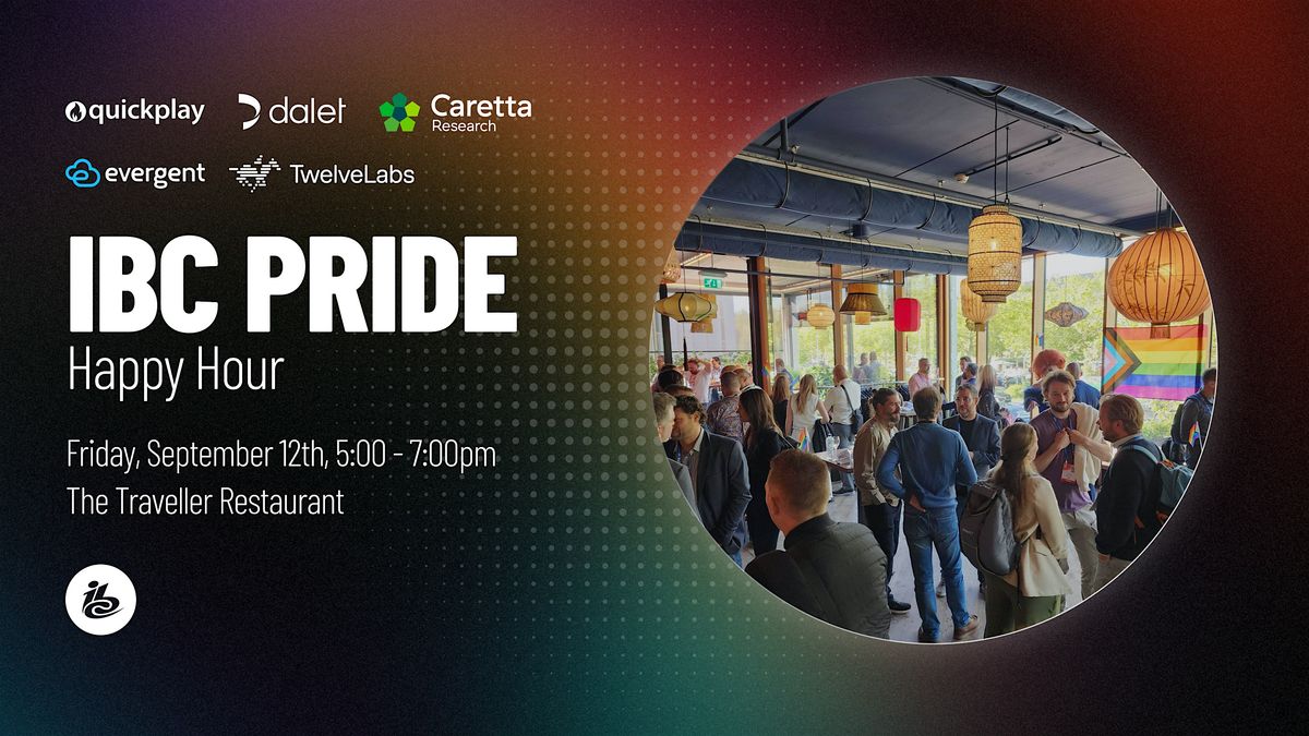 IBC Pride Happy Hour, 12 September | Event in Amsterdam | AllEvents