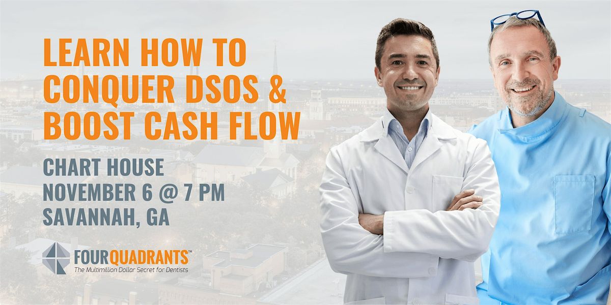 Learn How to Conquer DSOs & Boost Cash Flow - Savannah, GA, 6 November | Event in Savannah | AllEvents