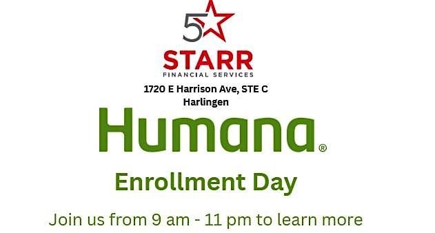 Medicare Enrollment Event with Humana, 16 November | Event in Harlingen | AllEvents