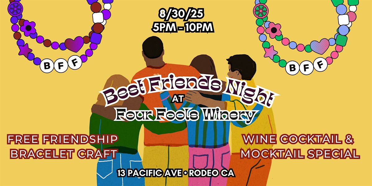 Best Friend Night, 30 August | Event in Rodeo | AllEvents
