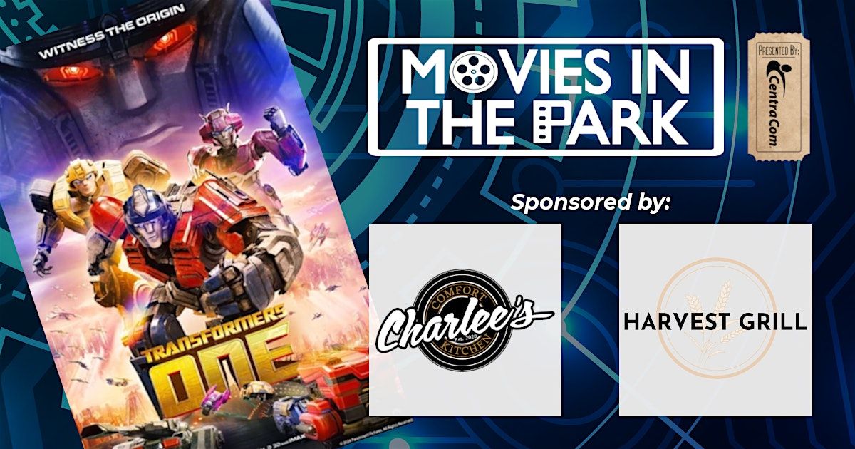 Movie in the Park - Transformers One, 17 October | Event in Manti | AllEvents