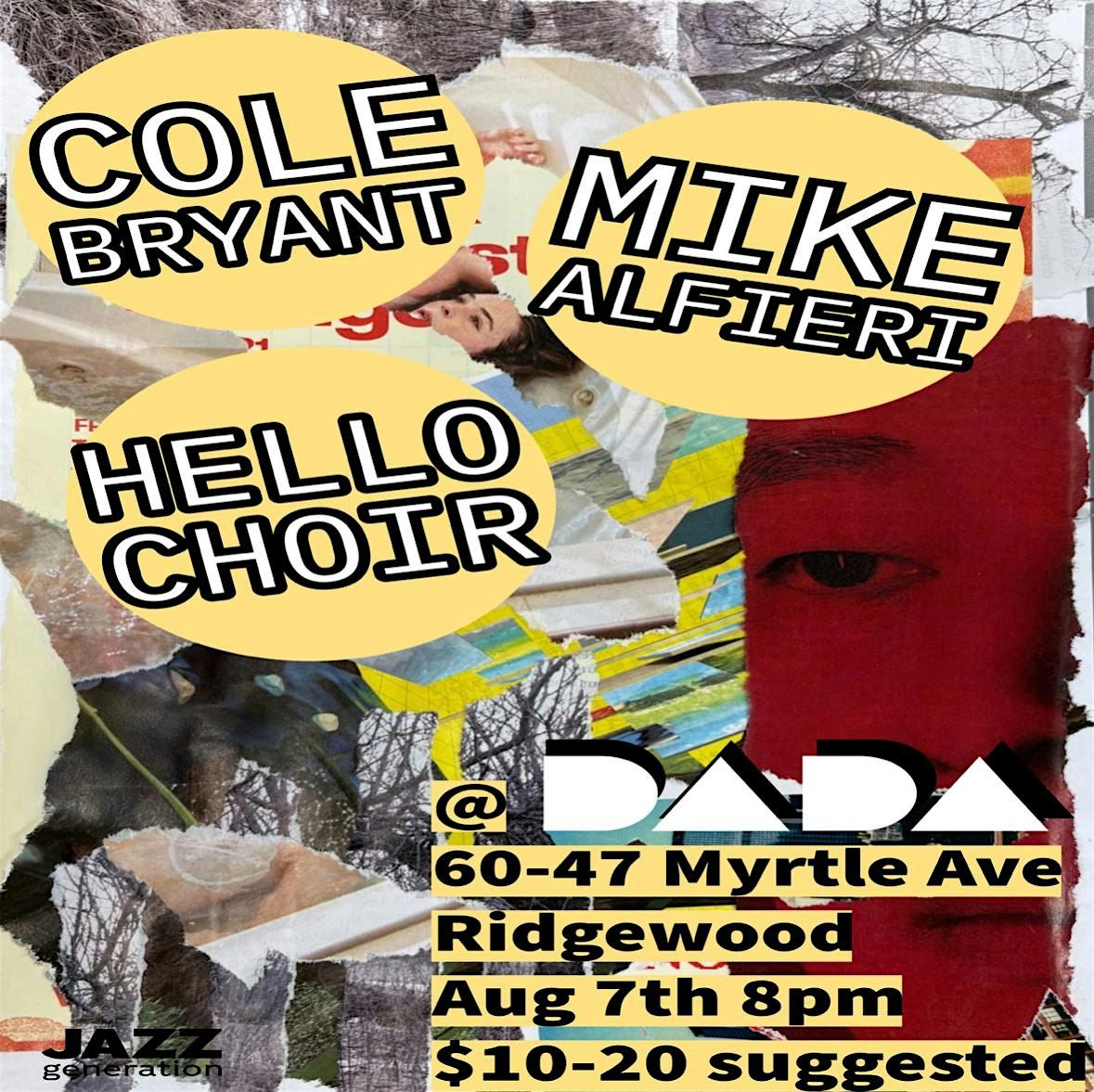 Mike Alfieri, Cole Bryant & Hello Choir, 7 August | Event in Queens | AllEvents