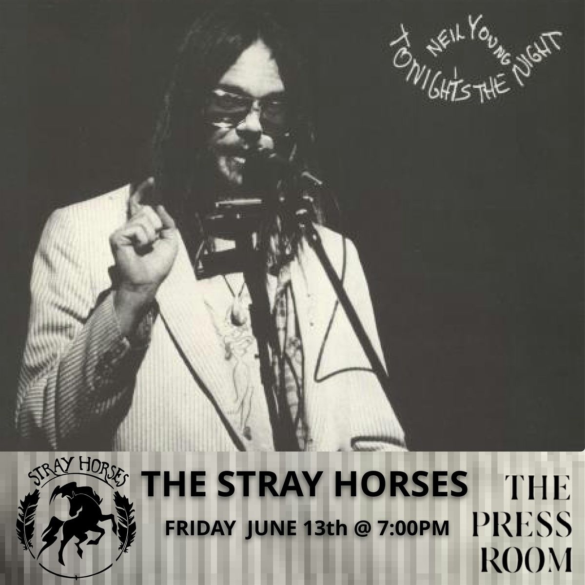 The Stray Horses perform Tonight's The Night by Neil Young, 13 June | Event in Portsmouth | AllEvents