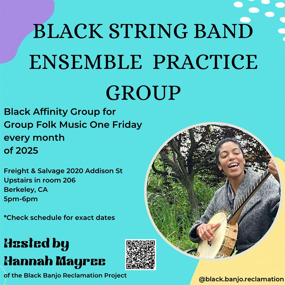Black String Band Ensemble Practice Group | Event in Berkeley | AllEvents