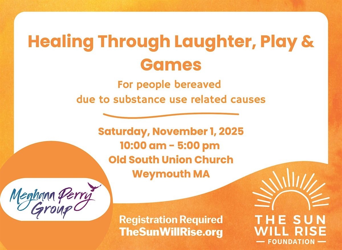 HEALING THROUGH LAUGHTER, PLAY & GAMES, 1 November | Event in Weymouth | AllEvents