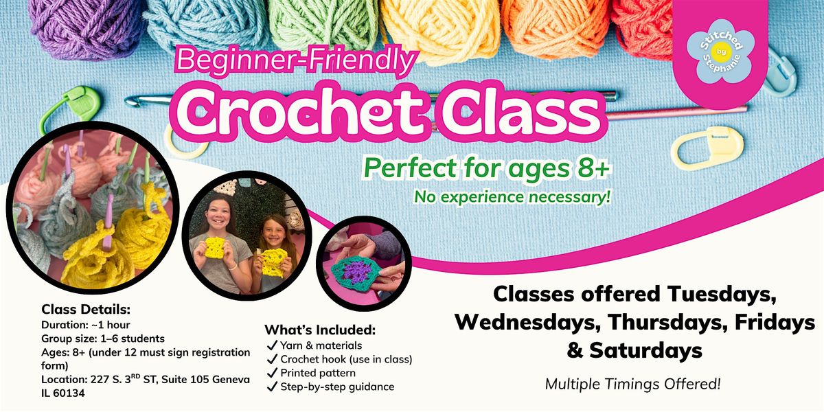 Beginner Crochet Classes | Event in Geneva | AllEvents