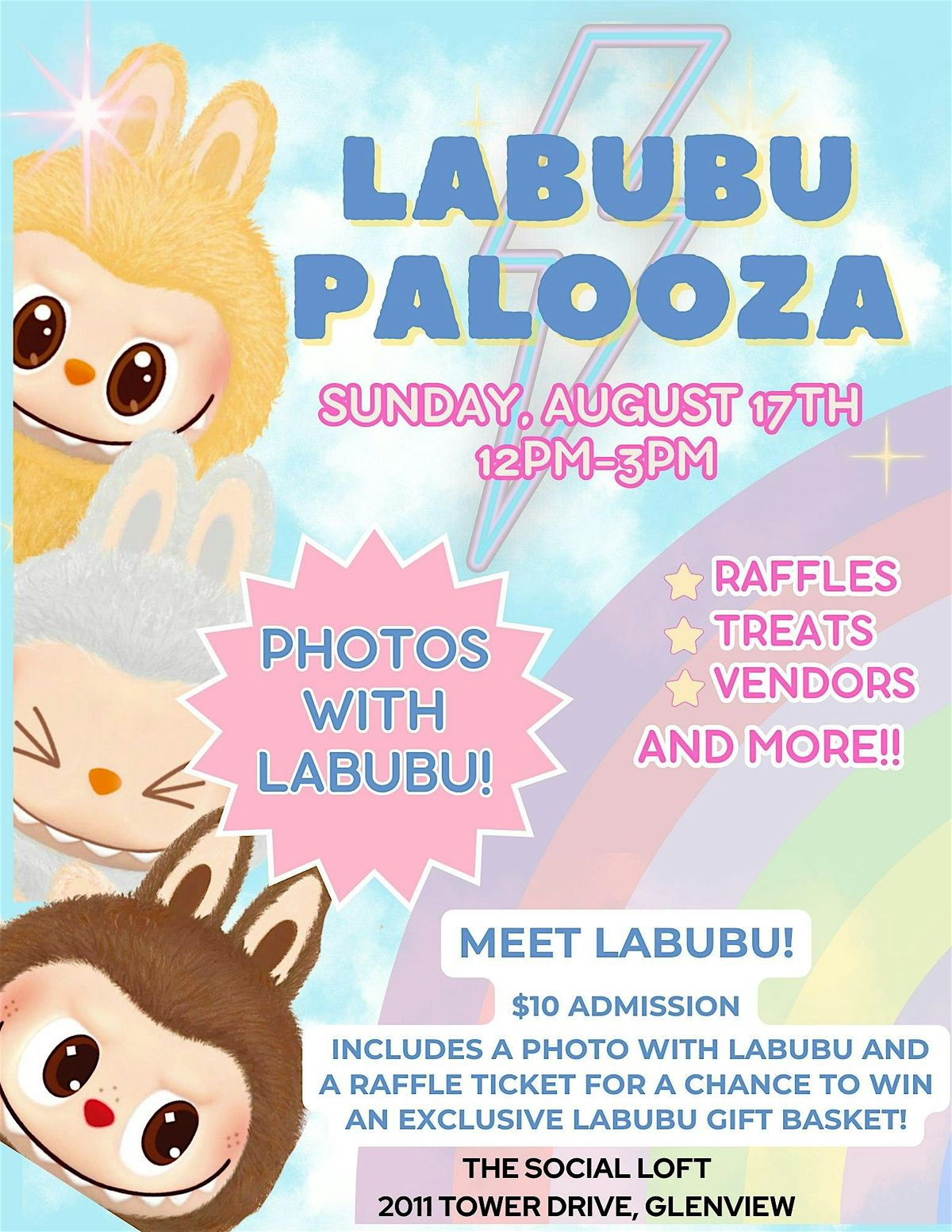 Labubu Palooza, 17 August | Event in Glenview | AllEvents