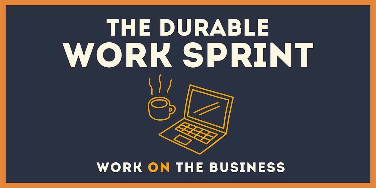 The Durable Work Sprint, 6 August | Event in Salt Lake City | AllEvents