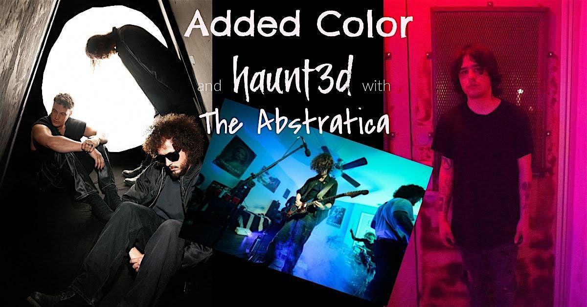Added Color and haunt3d with The Abstratica, 13 September | Event in Charlotte | AllEvents