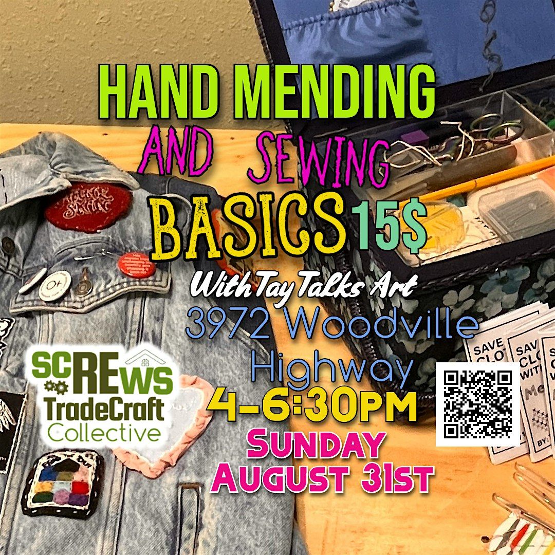 Handmending and Sewing Basics, 31 August | Event in Tallahassee | AllEvents