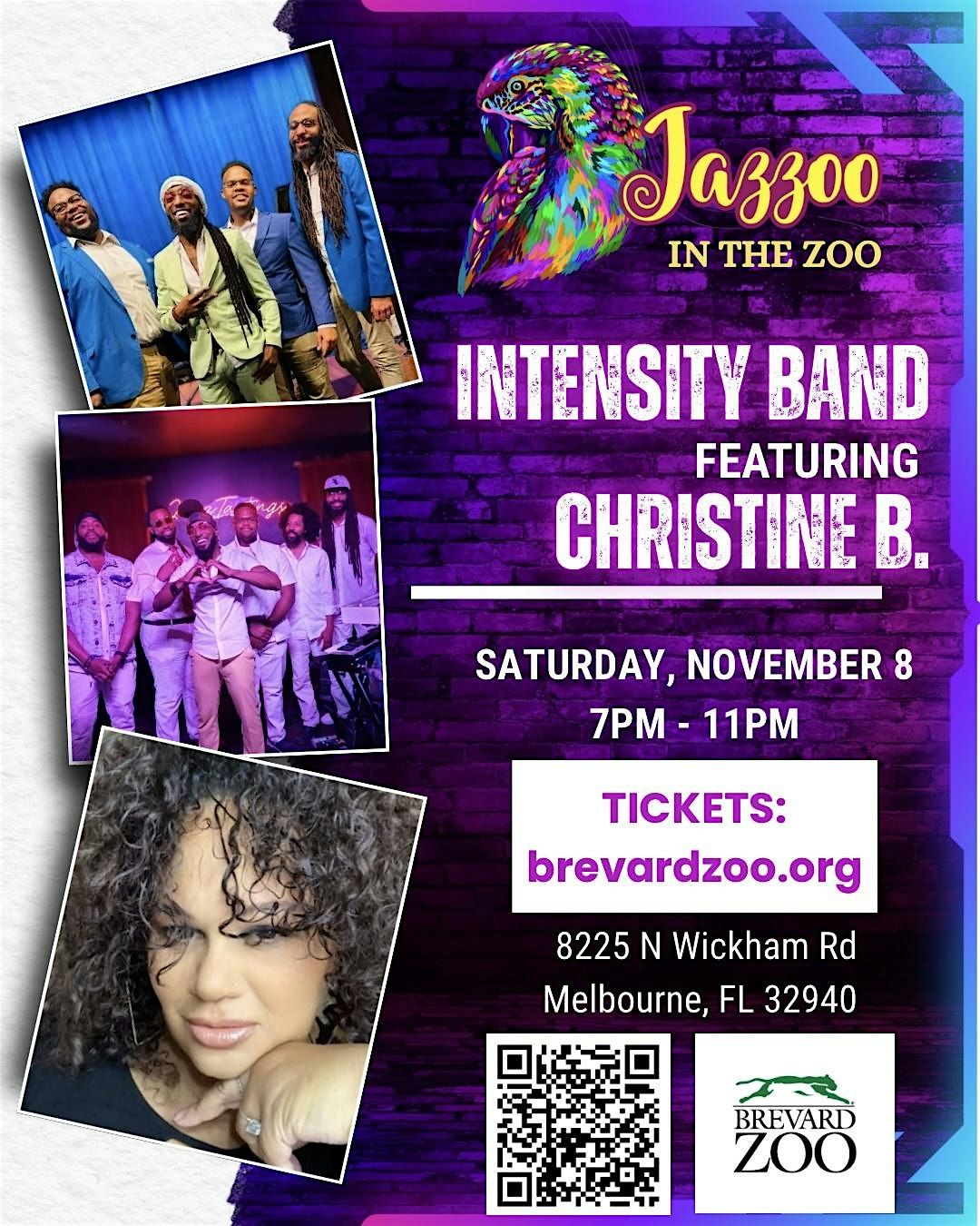 INtensity Band Featuring Christine B. At Jazzoo!, 8 November | Event in Melbourne | AllEvents
