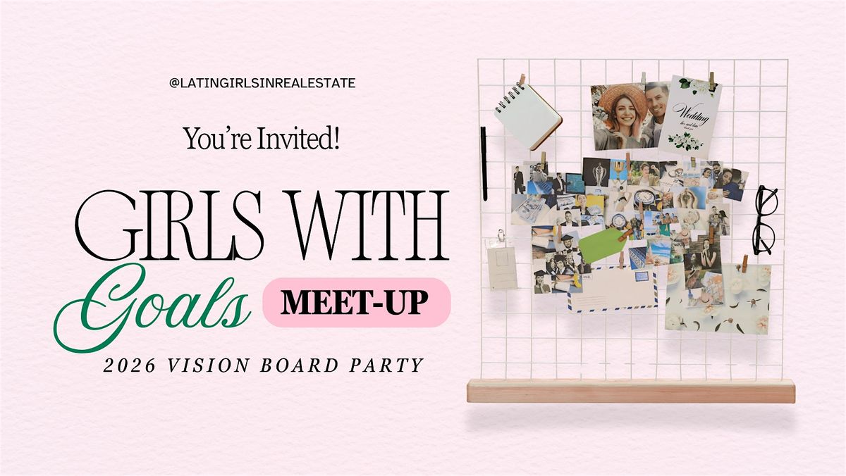 Girls With Goals Vision Board Party, 8 January | Event in Tampa | AllEvents