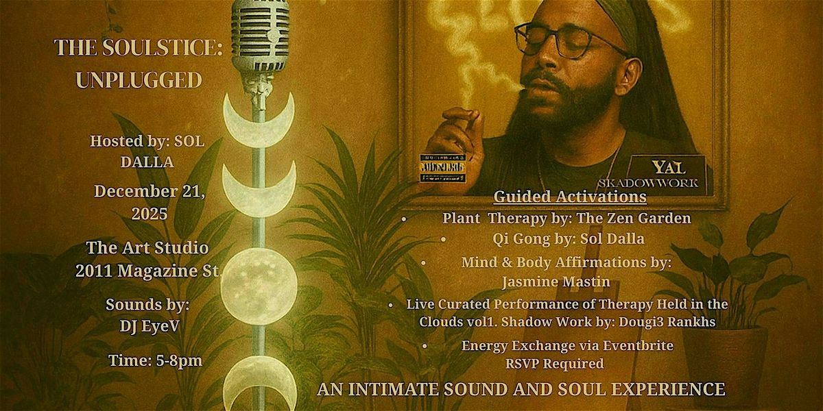 The Soulstice: Unplugged, 21 December | Event in New Orleans | AllEvents
