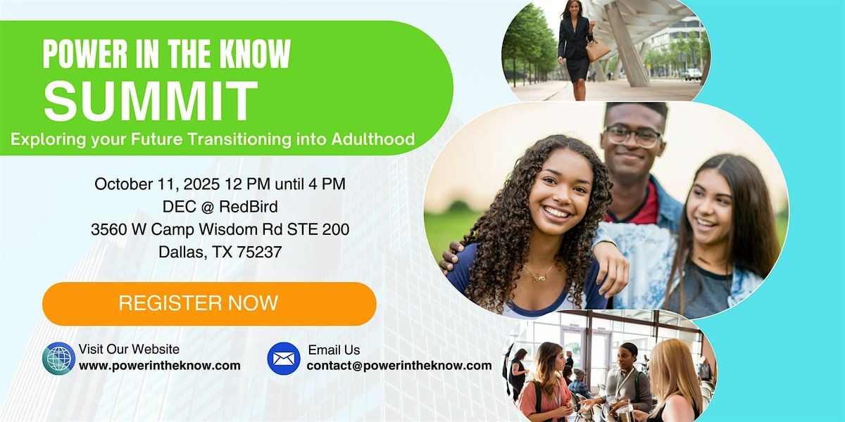 3rd Annual Power In The Know Summit, 11 October | Event in Dallas | AllEvents