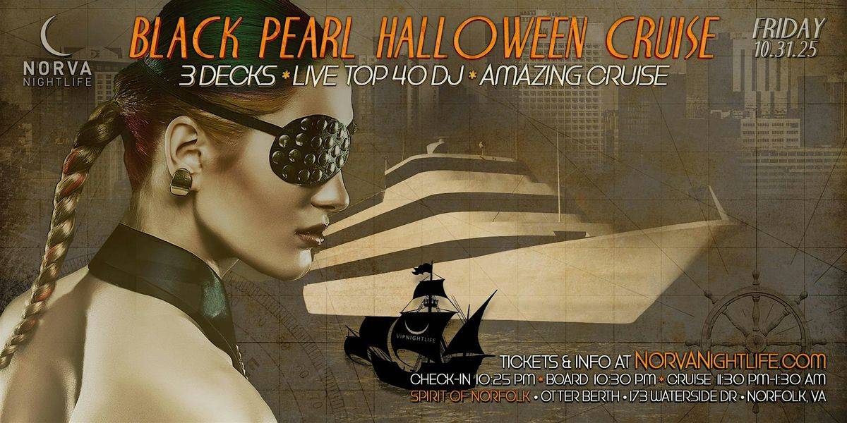 Black Pearl Norfolk Halloween Party Cruise, 31 October | Event in Norfolk | AllEvents