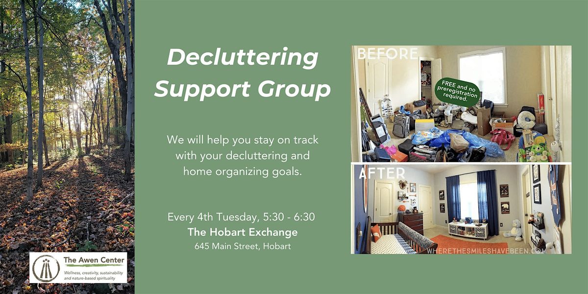 Decluttering Support Group | Event in Hobart | AllEvents