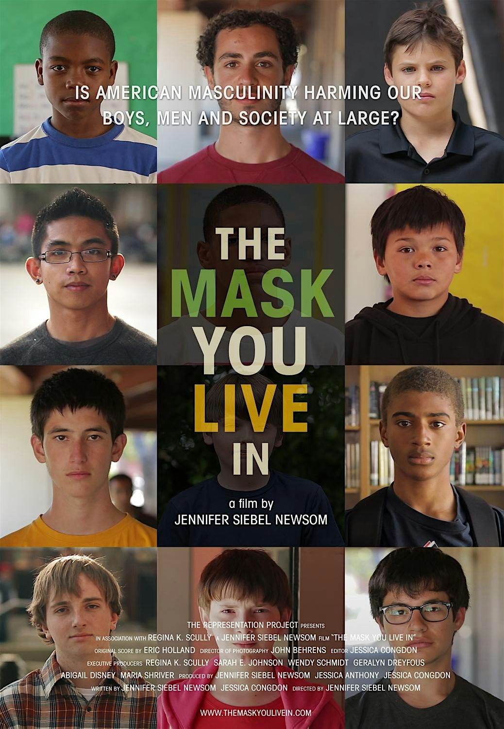 The Mask You Live In – Free Film Screening & Community Conversation, 13 December | Event in Tumwater