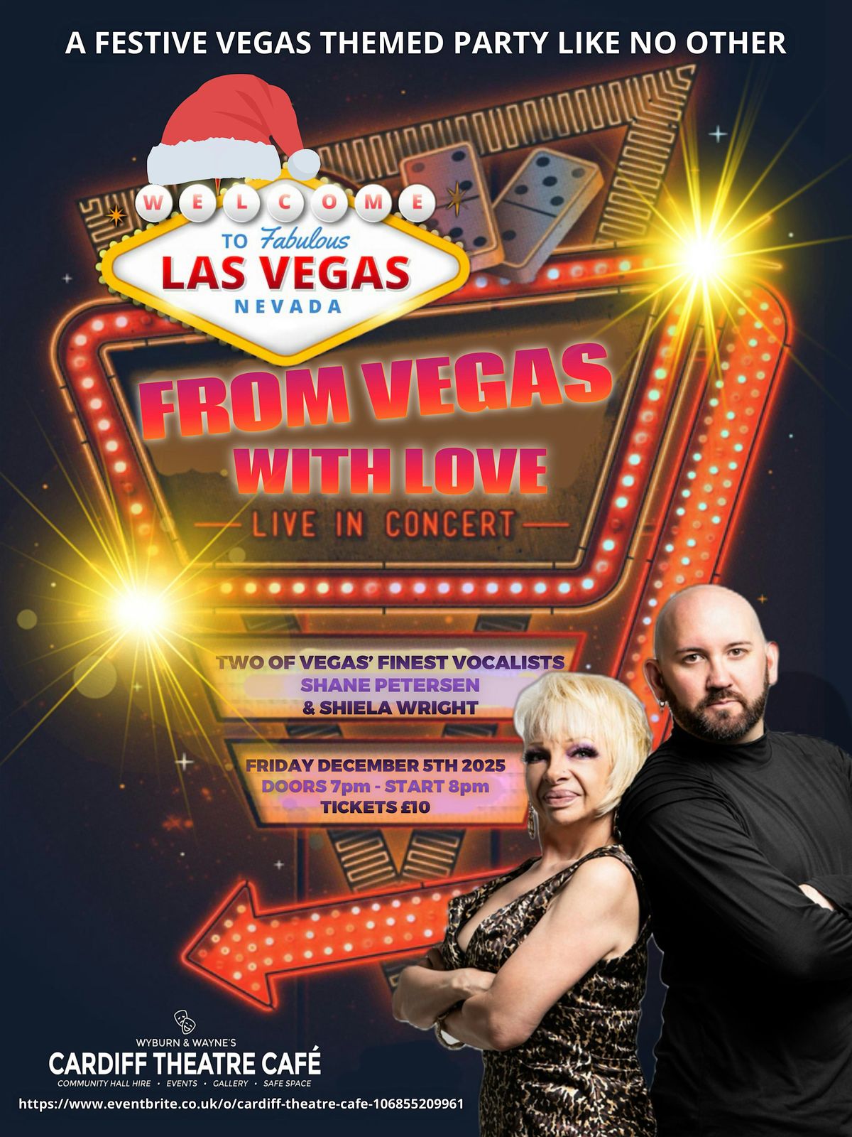 FROM VEGAS WITH LOVE, 5 December | Event in Cardiff | AllEvents