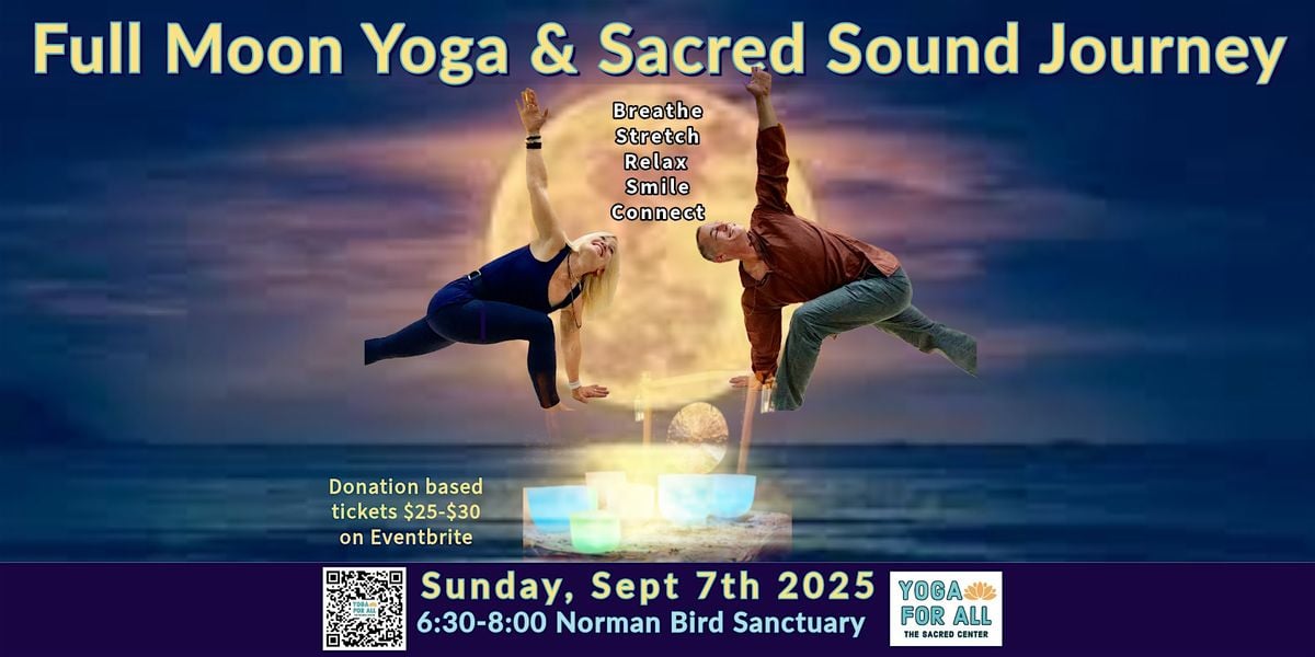 Full Moon Yoga & Sacred Sound Journey, 7 September | Event in Middletown | AllEvents