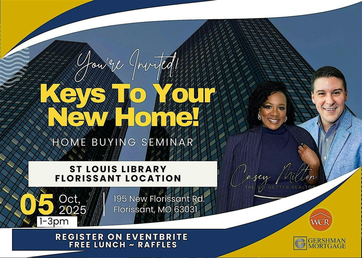 Get the Keys to YOUR new home!, 5 October | Event in Florissant | AllEvents