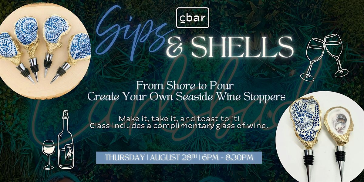 Sips & Shells: Craft and Wine Night at Chocolate Bar, 28 August | Event in Carlsbad | AllEvents
