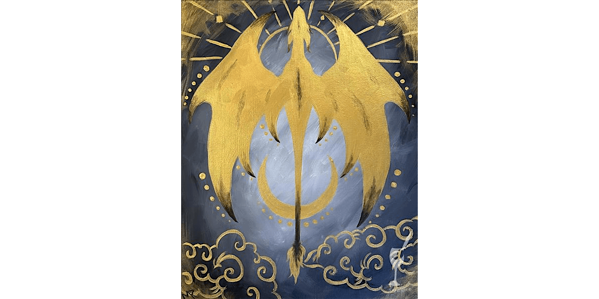 Power of the Dragon - Paint and Sip in Houston | Classpop!™, 15 August | Event in Baytown | AllEvents