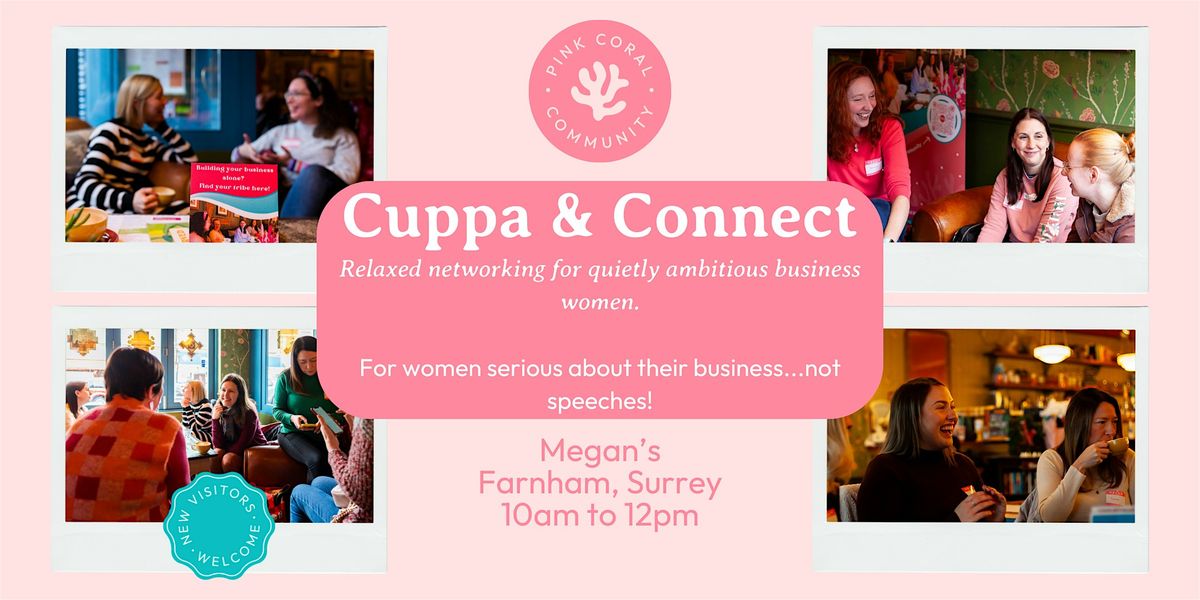 Women's Networking | Farnham, Surrey | Pink Coral Community, 26 November | Event in Farnham | AllEvents