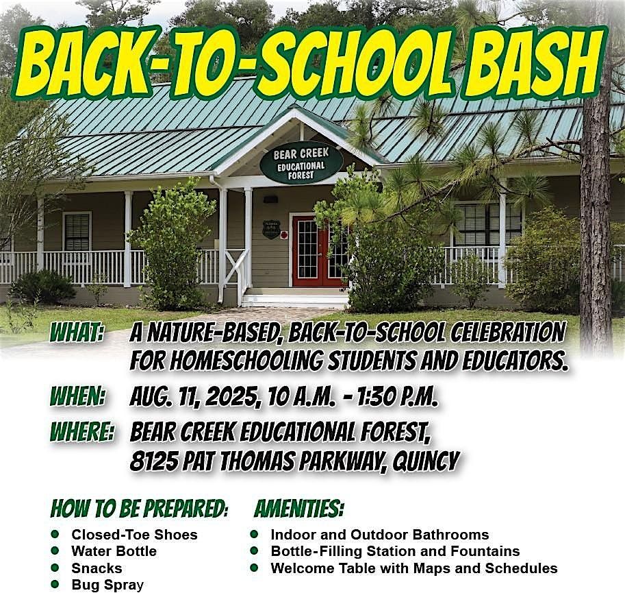 Back to School Bash 2025, 11 August | Event in Quincy | AllEvents