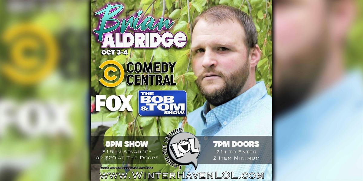 Brian Aldridge from Comedy Central!, 3 October | Event in Winter Haven | AllEvents