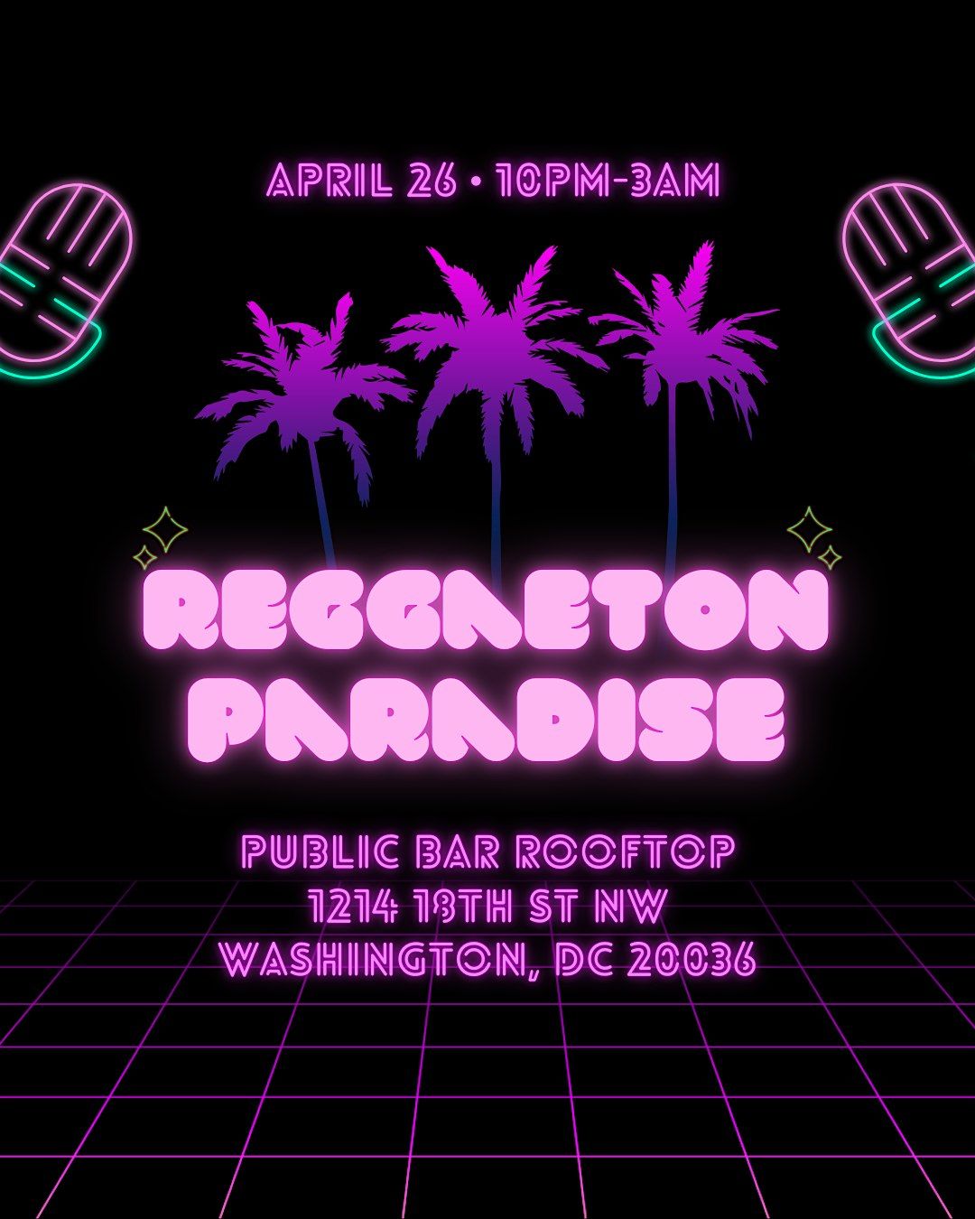 Reggaeton Paradise Rooftop Party DC | Event in Washington | AllEvents