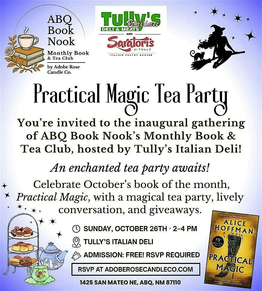 Practical Magic Tea Party, 26 October | Event in Albuquerque | AllEvents