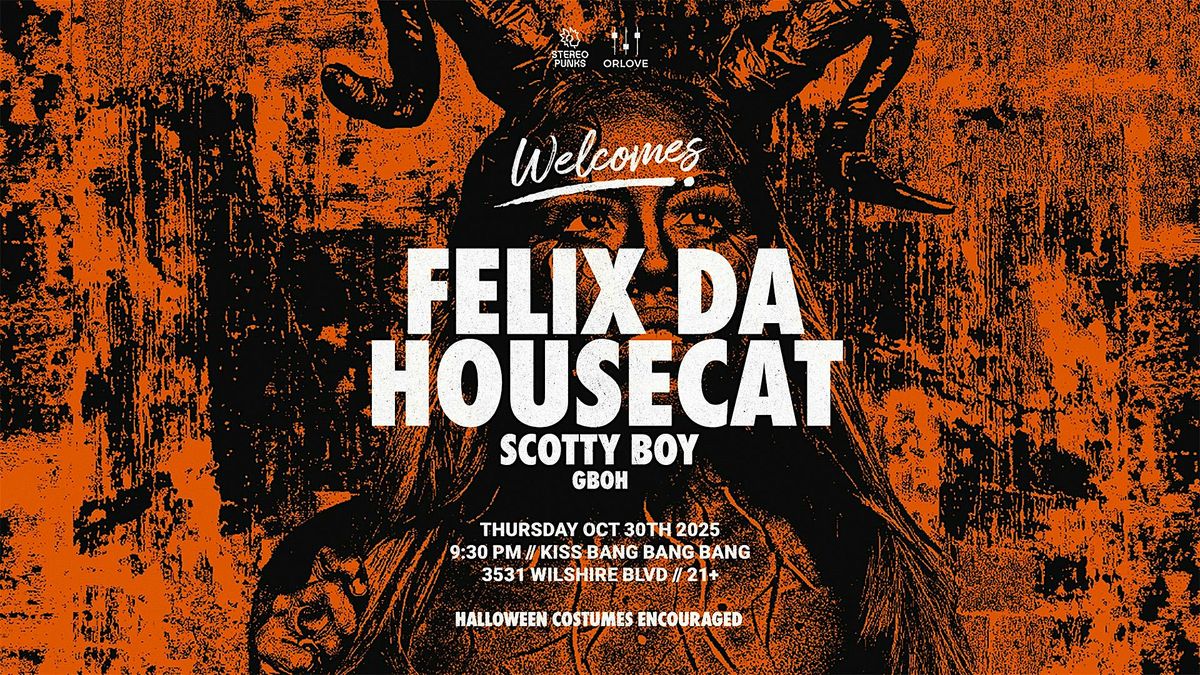 Felix Da Housecat in L.A., 30 October | Event in Los Angeles | AllEvents