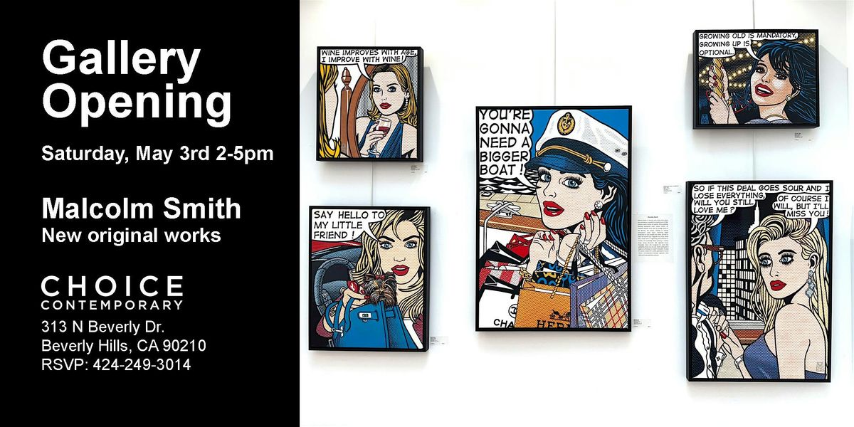 Malcolm Smith Art Opening at Choice Contemporary Beverly Hills, 3 May | Event in Beverly Hills | AllEvents